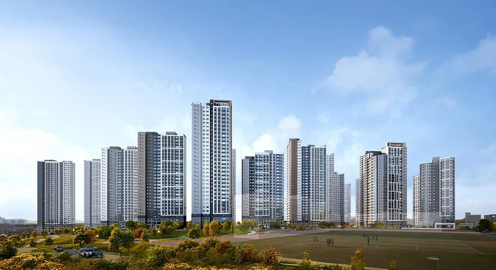 포레나더샵 인천시청역 3차 무순위 5세대|9월 7일·4.9~6.6억 2 포레나더샵 인천시청역 3차 무순위 단지 조감도