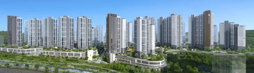 더샵 검단레이크파크 AB23BL 무순위|8월 12일·4.6~6.6억 2 더샵 검단레이크파크 무순위 단지 조감도