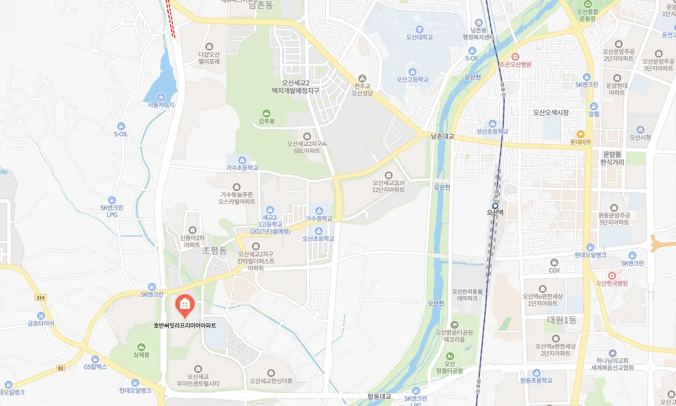 오산세교2지구 A-13블록 호반써밋 2차 무순위 2세대|8월 12일·3.6~4.8억 2 오산세교 호반써밋 라프리미어 입지 환경