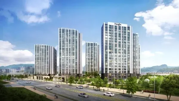 회천중앙역 파라곤 무순위 임의공급|9월 29일·4.9~5.2억 2 회천중앙역 파라곤 무순위 단지 조감도