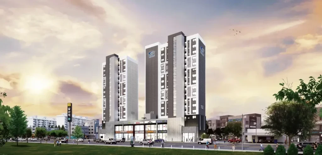 중앙하이츠 갈산역 센트럴 무순위 임의공급 10세대|9월 23일·59㎡ 4.3~4.6억 2 중앙하이츠 갈산역 센트럴 무순위 단지 조감도