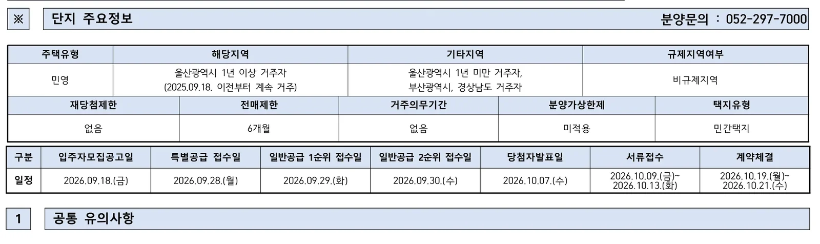 더샵 시에르네 조합원취소분 2회차 청약 분양가 29세대|9월 29일·6.8~7.5억 3 더샵 시에르네 청약 주요 정보