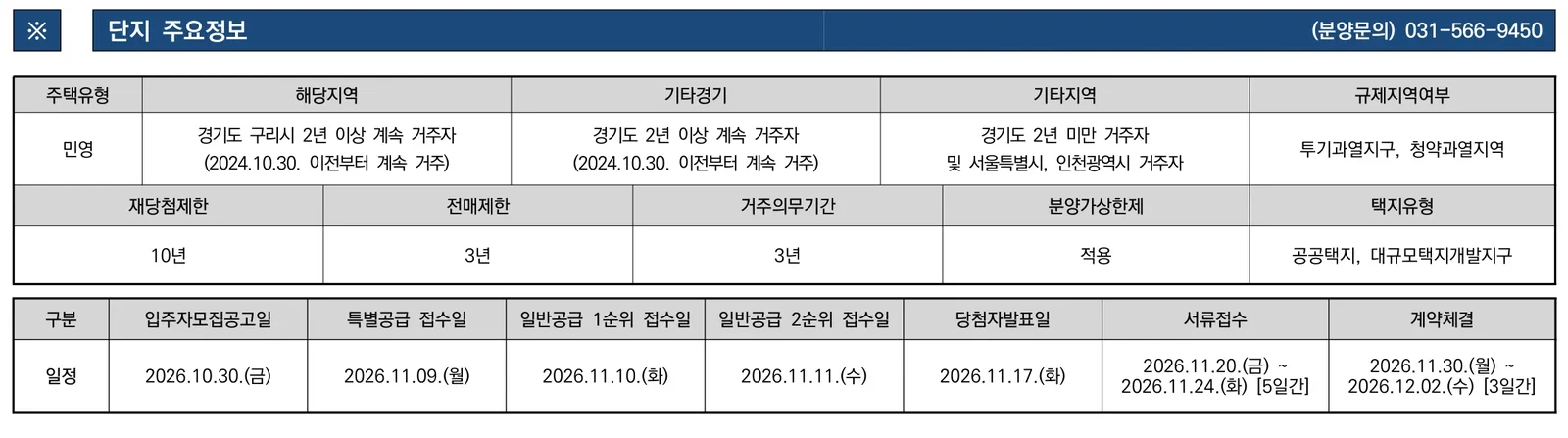 구리갈매역세권 B-1블록 신안인스빌 디센트 청약 분양가|11월 9일·6.4~7.9억 3 구리갈매역세권 B-1블록 신안인스빌 디센트 청약 주요 정보