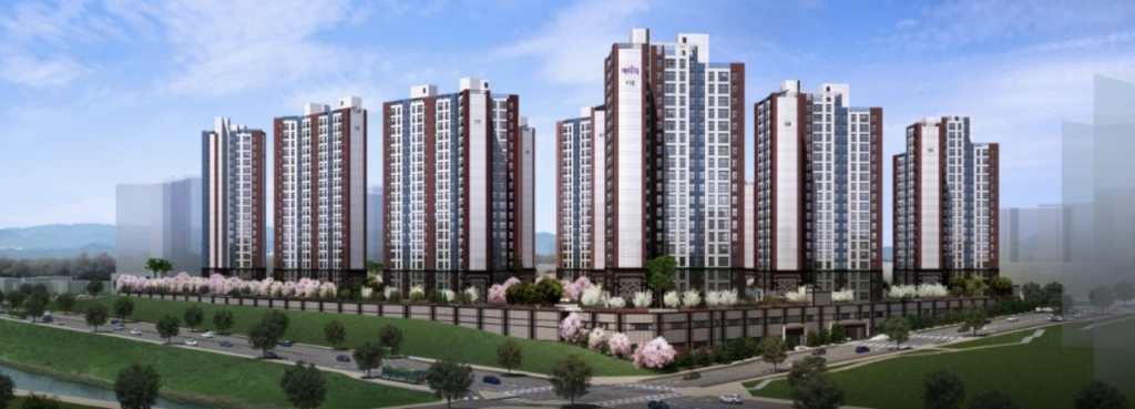 이천 중리지구 B3블록 금성백조 예미지 2차 무순위 임의공급 20세대|10월 8일·3.7~5.6억 2 이천 중리지구 B3블록 금성백조 예미지 2차 무순위 단지 조감도