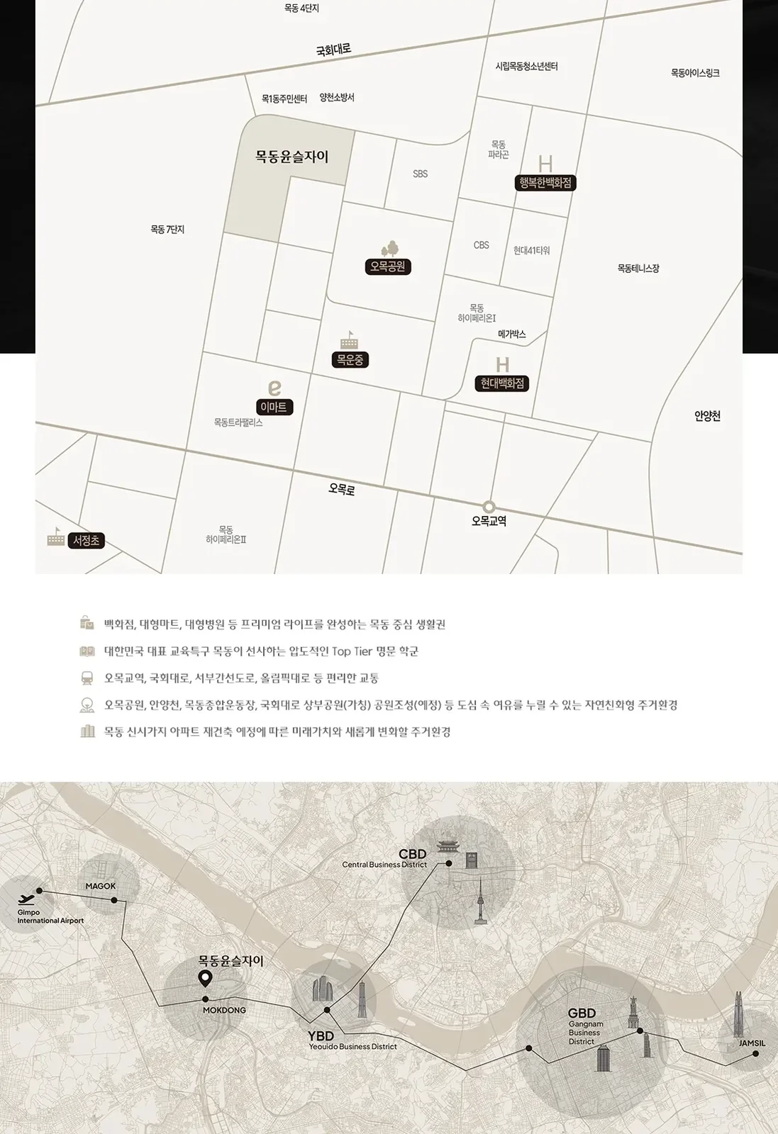 목동윤슬자이 오피스텔 분양가|10월 19일 청약 접수 및 공급 일정 2 목동윤슬자이 입지 환경