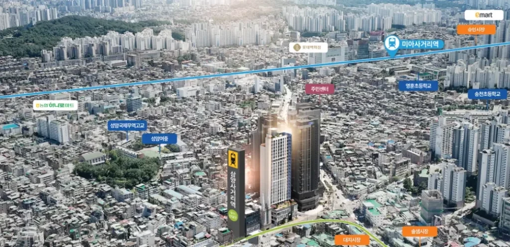 더 리치먼드 미아 2차 무순위 임의공급 무순위 16세대 분양가와 안전마진은? 2 더 리치먼드 미아 2차 무순위 단지 조감도